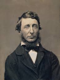 Portrait of Henry David Thoreau.